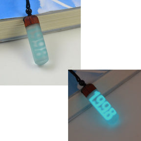 1980-2022 birthday necklaces, light absorbing and shining digital years, birthday jewelry gifts