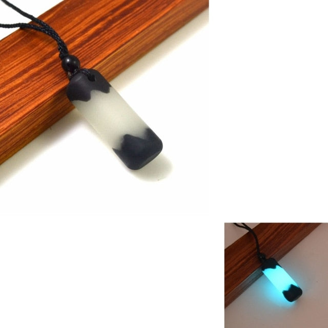 Luminous features necklace, popular jewelry, women and men adapt