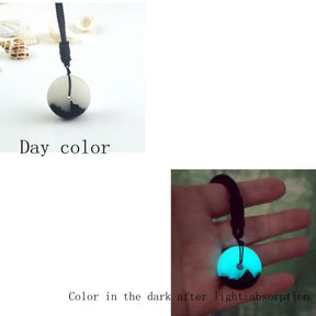 Luminous features necklace, popular jewelry, women and men adapt