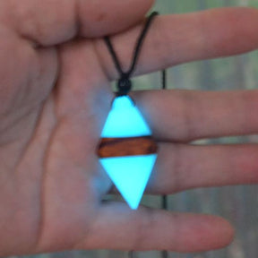 Luminous necklace, women's and men's fashion jewelry