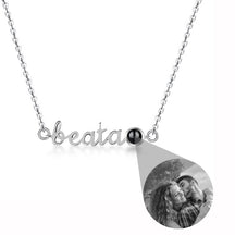 Personalized Pendant Clavicle Chain Customized Name Projection Photo Necklace