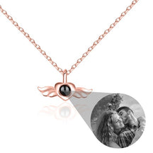 Collana personalizzata con foto personalizzata con ciondolo a forma di cuore